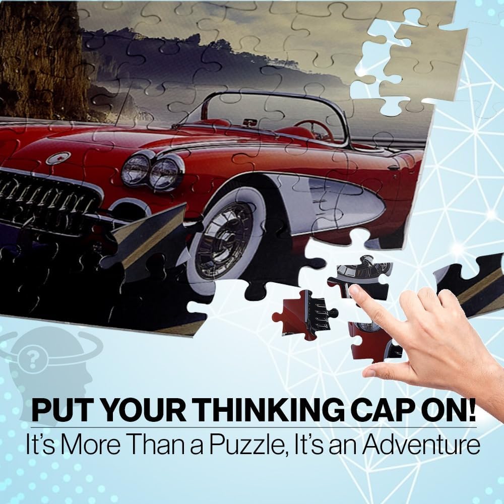 Anchor Level 1 – 60-Piece Sunday Drive Activity | Cognitive Support for Seniors with Alzheimer’s, Dementia, and Memory Care