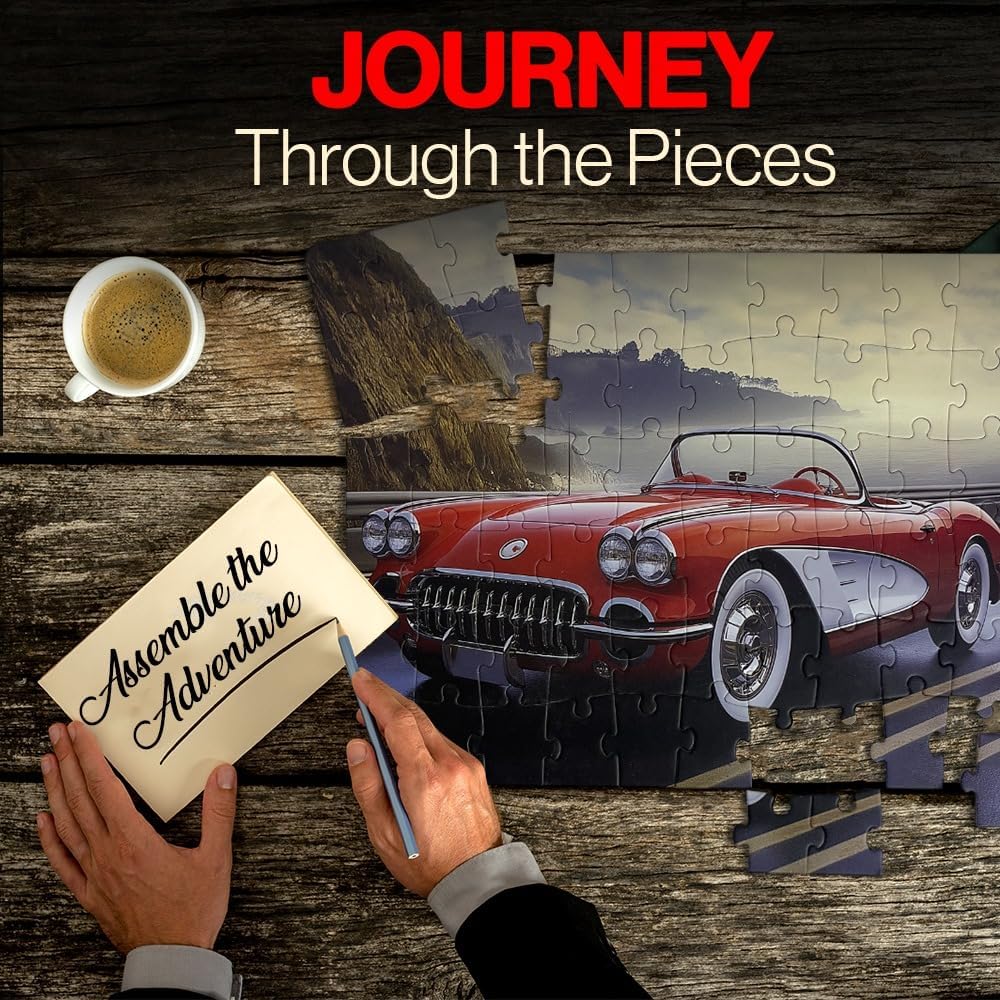 Anchor Level 1 – 60-Piece Sunday Drive Activity | Cognitive Support for Seniors with Alzheimer’s, Dementia, and Memory Care
