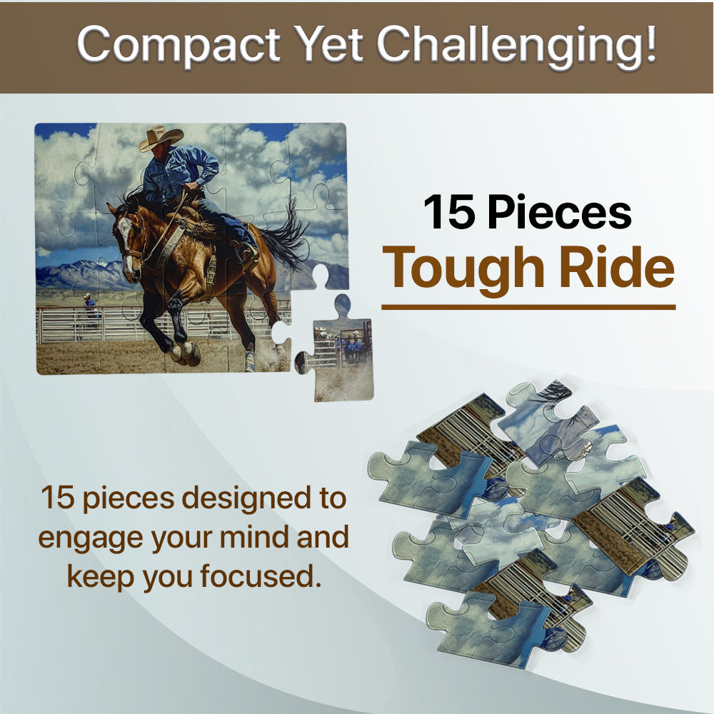 Anchor Level 3 – 15-Piece Saddle Up Activity | Cognitive Support for Seniors with Alzheimer’s, Dementia, and Memory Care