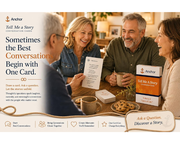 Tell Me a Story: Spice of Life | Conversation Cards for Adults