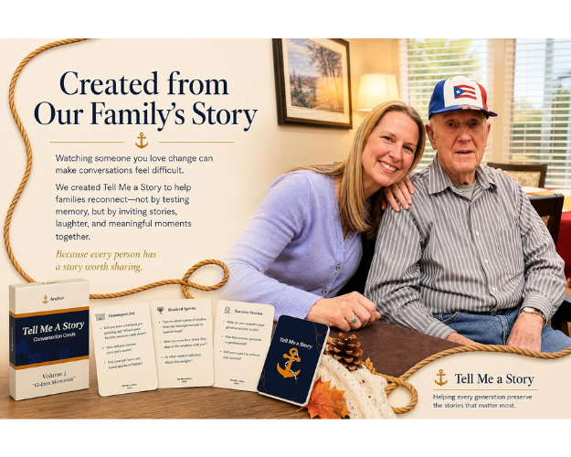 Tell Me a Story: Golden Memories | Conversation Cards for Adults