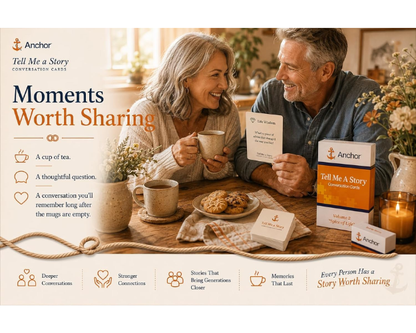 Tell Me a Story: Spice of Life | Conversation Cards for Adults