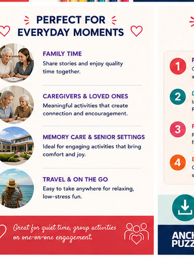 Adult Maze Book Level 2 | Large Print Mazes for Seniors | Dementia & Memory Care Activity | Conversation Prompts | Printable PDF