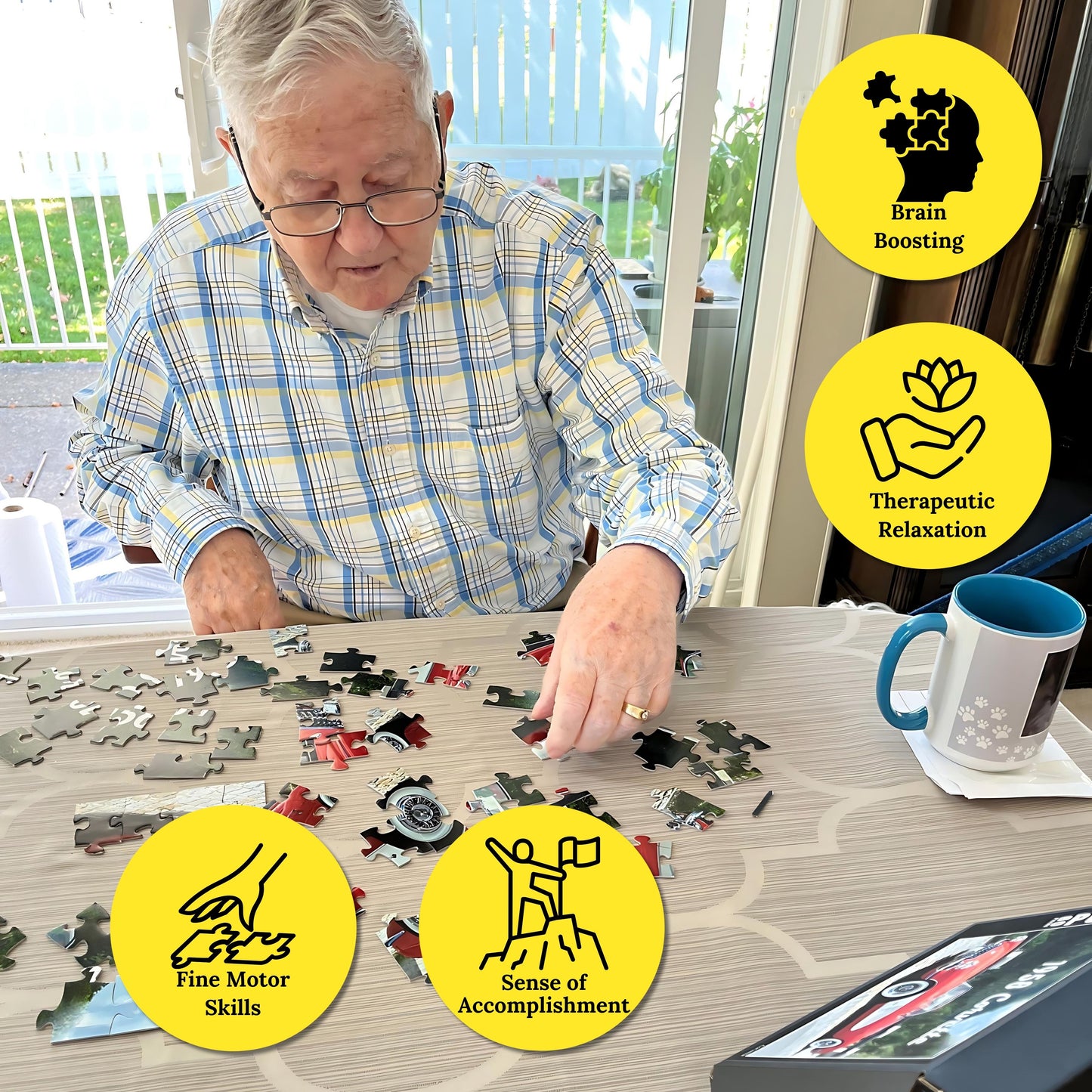 "Picnic Time" 20-Piece Jigsaw Puzzle